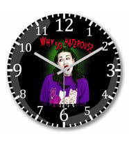 Miranda Sings Halloween Makeup  Duvar Saati Bombeli Gercek Cam