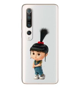 Agnes Tasarımlı Süper Şeffaf Silikon Telefon Kılıfı Xiomai Mi10-pro