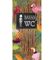 Bayan Wc, Lavabo, Tuvalet Kapi Giydirme