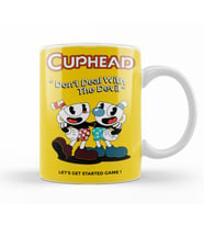 Cuphead Don't Deal with The Devil Kupa Bardak Porselen