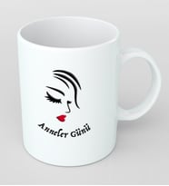 Anneler günü için Kupa Bardak Kişiye Özel Hediye AN9