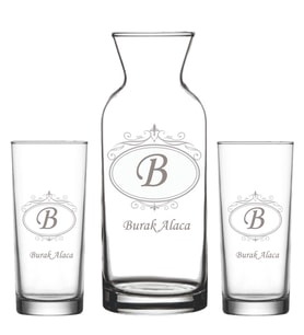 Kişiye Özel Rakı Karaf Seti Model 23-1