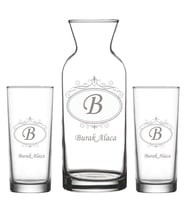 Kişiye Özel Rakı Karaf Seti Model 23-1