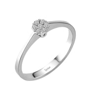 Sirius G Renk 0,30 Karat Tektaş Görünümlü Pırlanta Yüzük 0704R0260