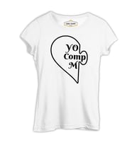 You Complete - Lete Beyaz Kadın Tshirt