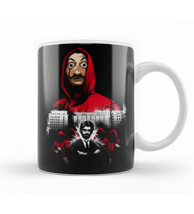 La Casa De Papel La Casa De Dali Kupa Bardak Porselen