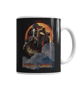 Mortal Kombat Liu Kang Game  Kupa Bardak Porselen