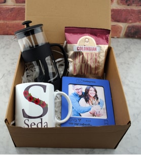 French Press Kupa Filtre  Kahve Hediye Seti
