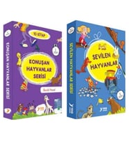 Yuva 1. Sınıf Konuşan Hayvanlar + Sevilen Hayvanlar 20 Kitap
