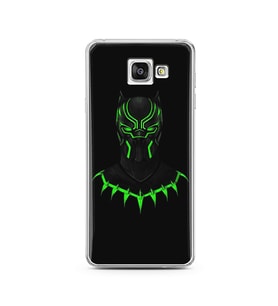 Black Panter Tasarım Süper Şeffaf Silikon Telefon Kılıfı Samsung A3 (2016)