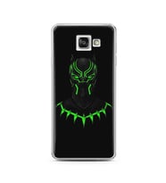 Black Panter Tasarım Süper Şeffaf Silikon Telefon Kılıfı Samsung A3 (2016)