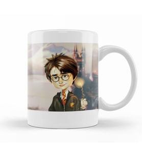 Harry Potter Fanart Kupa Bardak Porselen