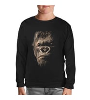 King Kong Siyah Çocuk Sweatshirt
