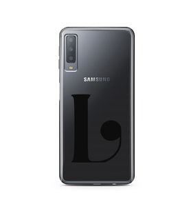 Samsung A7 (2017) Harf Tasarımlı Telefon Kılıfı L-Harfi 