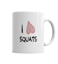 İlove Squats   Kupa Bardak Porselen