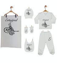Pia Baby Gl 1953-07 İsme Özel Battaniye Zıbın Set