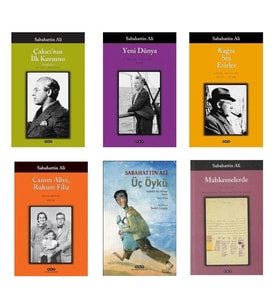 Sabahattin Ali 6 Lı Set ( Çakıçının İlk Kurşunu - Yeni Dünya - Kağnı Ses Eserleri - Canım Ali Ruhum Filiz - Üç Öykü - Mahkemelerde )