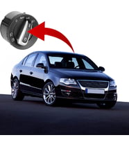 VOLKSWAGEN PASSAT B6 FAR VE SİS AÇMA KAPAMA DÜĞMESİ KROM 2005--20