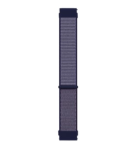 Microsonic Samsung Galaxy Watch 3 45mm Hasırlı Kordon Woven Sport Loop Mor