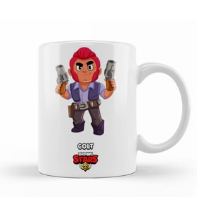 Brawl Stars Colt Kupa Bardak Porselen