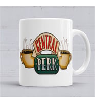 Central Perk Friends Kupa Bardak Porselen