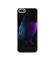 Baby Groot Tasarım Süper Şeffaf Silikon Telefon Kılıfı Huawei Honor 7s - y5 2018