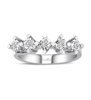 Lova 1 Karat Efektli Pırlanta Beştaş Yüzük - 1070099