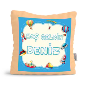 BK Gift Kişiye Özel Çocuklar Yavru Ağzı Yastık 44815