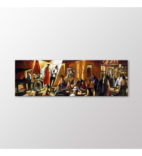 Arty Tablo Müzisyen Tablo (Karışık)