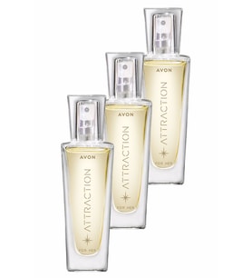 Avon Attraction Kadın Parfüm Edp 30 Ml. Üçlü Set