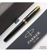 Parker Sonnet Lake Siyah GT Dolma Kalem   Parker Kalem   İsme Özel Kalem   Hediyelik Kalem