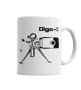Diga Xs Kupa Bardak Porselen