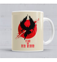 Fire Blood Fear The Old Blood Kupa Bardak Porselen