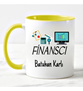 Finanscı Kupa Bardağı Sarı