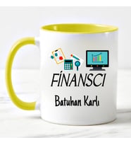 Finanscı Kupa Bardağı Sarı