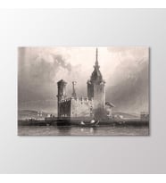 Arty Tablo Kız Kulesi Tablo (Karışık)