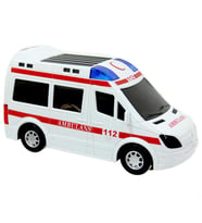 Işıklı Sesli Pilli Ambulans (Karışık)