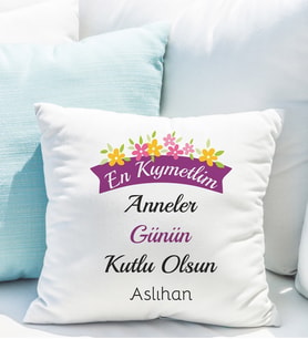 Kişiye Özel En Kıymetlim Annem Yastığı