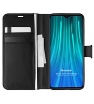 Microsonic Xiaomi Redmi Note 8 Pro Kılıf Delux Leather Wallet Siyah