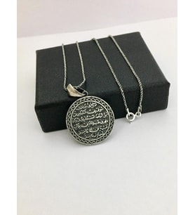 GÜMÜŞ KITMİR DUASI KOLYE