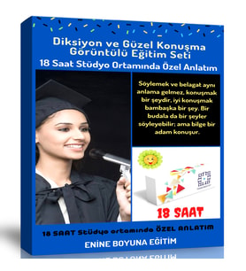 Diksiyon ve Güzel Konuşma Görüntülü Eğitim Seti