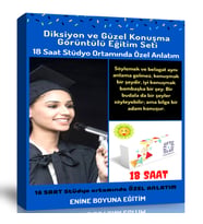 Diksiyon ve Güzel Konuşma Görüntülü Eğitim Seti