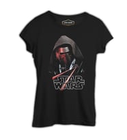 Star Wars - The Force Awakens 7 Siyah Bayan Tshirt