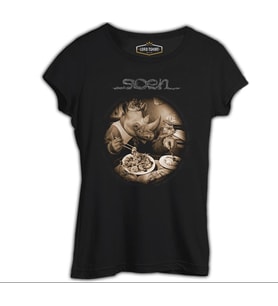 Soen - Tellurian Siyah Kadın Tshirt
