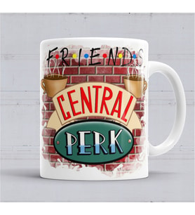 Frıends Central Perk Kupa  Bardak Porselen
