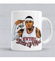 Carmelo New York Knicks Kupa Bardak Porselen