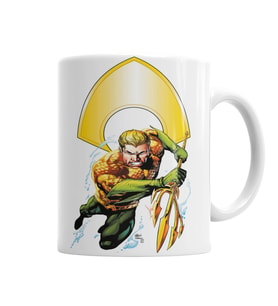 Aquaman Dc Kupa Bardak Porselen
