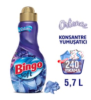Bingo Soft Konsantre Çamaşır Yumuşatıcısı Ortanca 1440 ml Ekonomi Paketi 4'lü