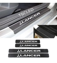 Mitsubishi Lancer Karbon Kapı Eşiği Koruma Sticker (4 Adet)