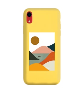 Sarı Lansman Telefon Kılıfı Iphone XR
